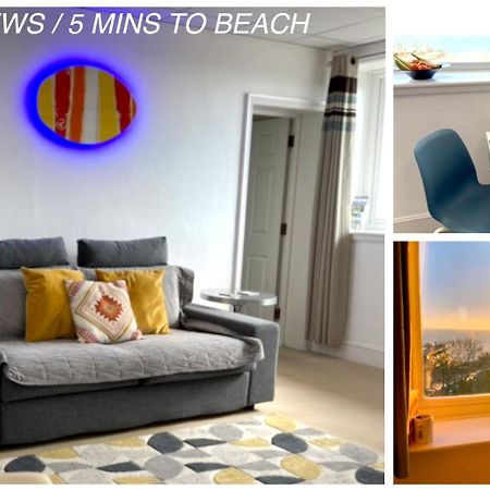 Sea View Family Stay By Beach Gym & Parking Борнмут Экстерьер фото